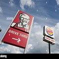 Burger King and KFC Sign