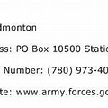 CFB Edmonton Mailing Address