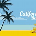 California Beach Clip Art