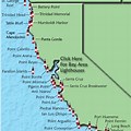 California Coastline Points of Interest