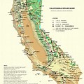 California Desert Landscape Map