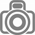 Camera Icon Grey Color