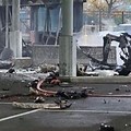 Car Exploded in Canada Border