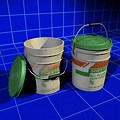 Carrying Buckets of Drywall Mud