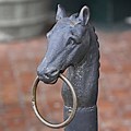 Cast Iron Horse Ring