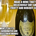 Champagne Sparkling Wine Meme