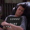 Chandler Holding Album Meme Generator
