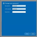 Change the Windows 10 Pro Password of the Lock Screen