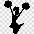 Cheerleader Silhouette Clip Art Cheer