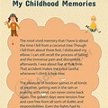 Childhood Memories Short Story