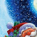 Christmas Santa iPhone Wallpaper