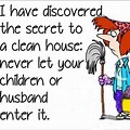 Clip Art Funny House Cleaning Sayings