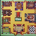 Clue Board Game Clip Art