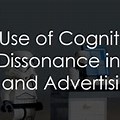 Cognitive Dissonance Advertising Examples