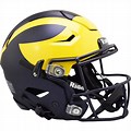 College Football Helmets Side View