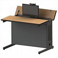 Computer Desk with Pop Up Monitor