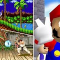 Computer Games 90s Mario
