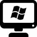 Computer Screen Microsoft Icon
