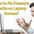 Computer Screen Pressure Marks