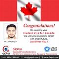 Congratulations Post of Canada Work Visa