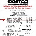 Costco Receipt Order Number
