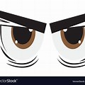 Crazy Angry Cartoon Eyes
