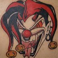 Crazy Clown Tattoo Drawings