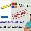 Create a Free Microsoft Account