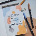 Creative Journal Cover Page