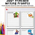 Creative Writing for Kids Worksheets