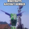 Creeper Airplane Meme