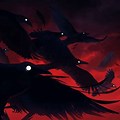 Crow Background Art