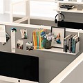 Cubicle Pen Holder with Hooks