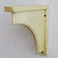 Curved Wooden Shelving Brackets