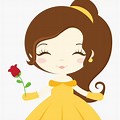 Cute Cartoon Belle Clip Art