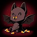 Cute Vampire Bat Drawing
