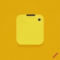 Cute Yellow Notes App Icon