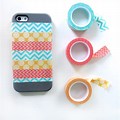 DIY Phone Case with Washi Tape
