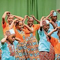Dancing African Kids Happy Dance