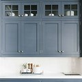 Dark Blue Grey Kitchen Cabinets