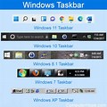 Desktop Operating System Taskbar Picture