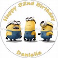 Despicable Me 4 Round Minion