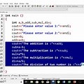 Dev C++ Calculator