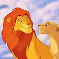 Disney Lion King Simba and Nala