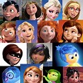 Disney Pixar Girl Characters