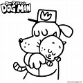 Dog Man and Cat Kid Coloring Pages