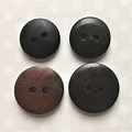 Domed Wooden Buttons