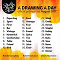 Drawing Challenge Prompts