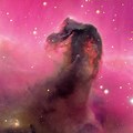 Drawing of a Horse Head Nebula