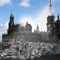 Dresden Germany Before and After Bombing